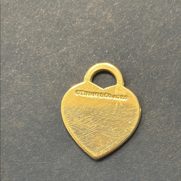 Tiffany & Co. Silver Heart Tag Pendant - Picture 2 of 2